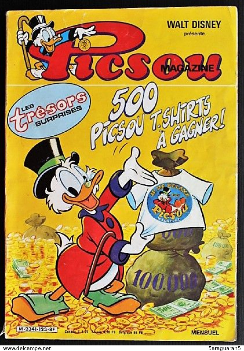 BD PICSOU MAGAZINE - N° 123 - 05/1982 - Picsou Magazine