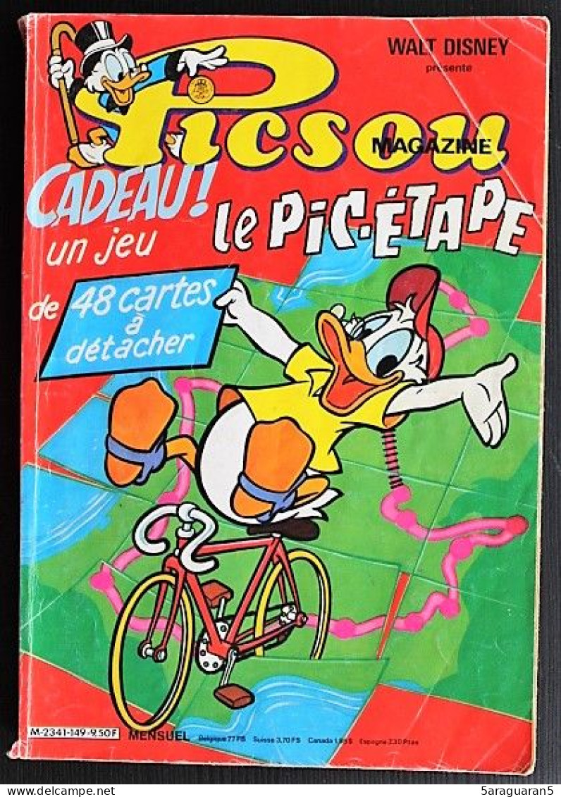 BD PICSOU MAGAZINE - N° 149 - 07/1984 - Picsou Magazine