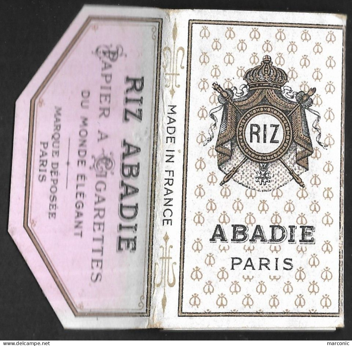 Papier à Cigarettes RIZ ABADIE N° 170 - Carnet Complet - Otros & Sin Clasificación