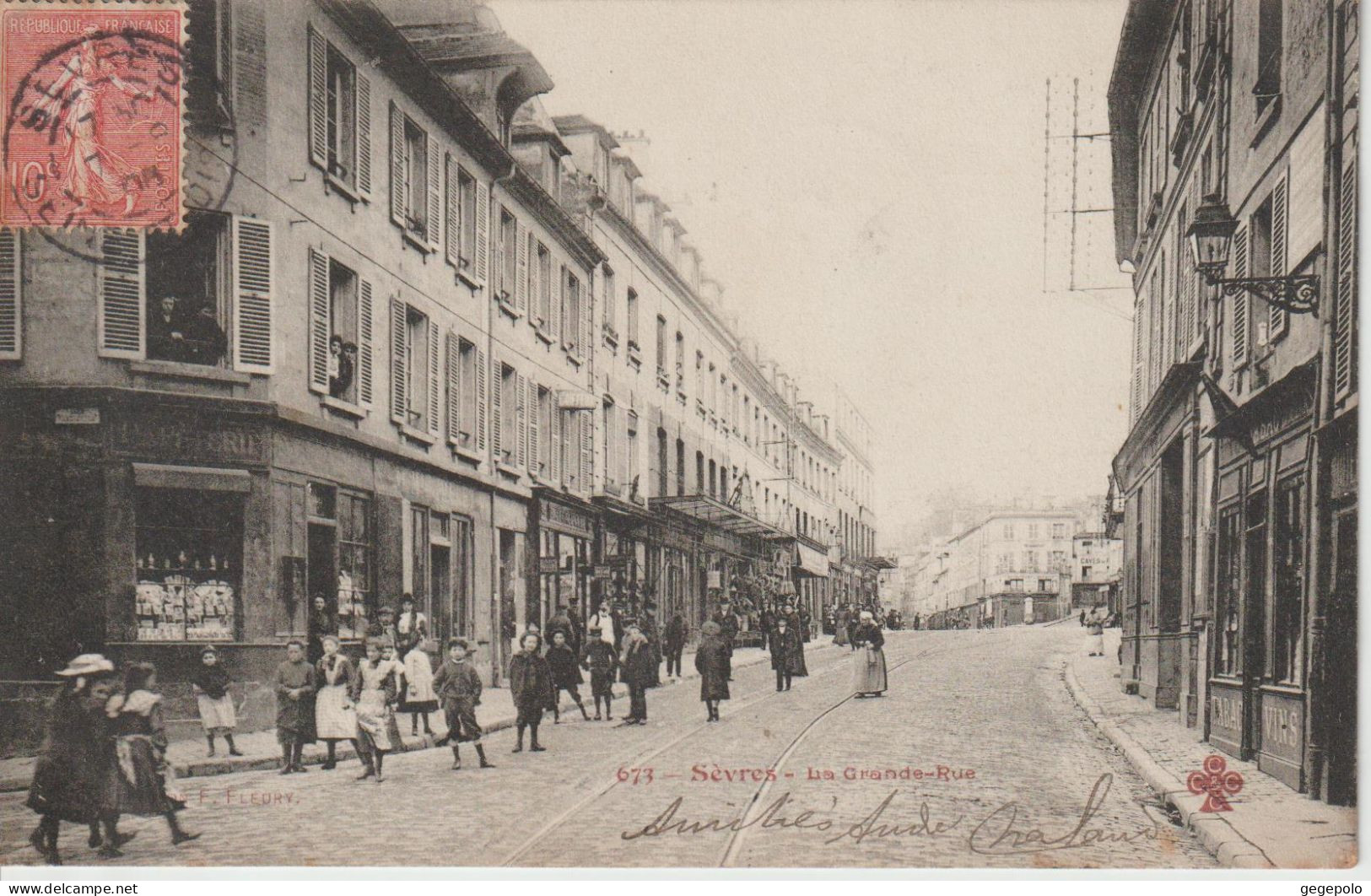 SEVRES - La Grande-Rue - Sevres