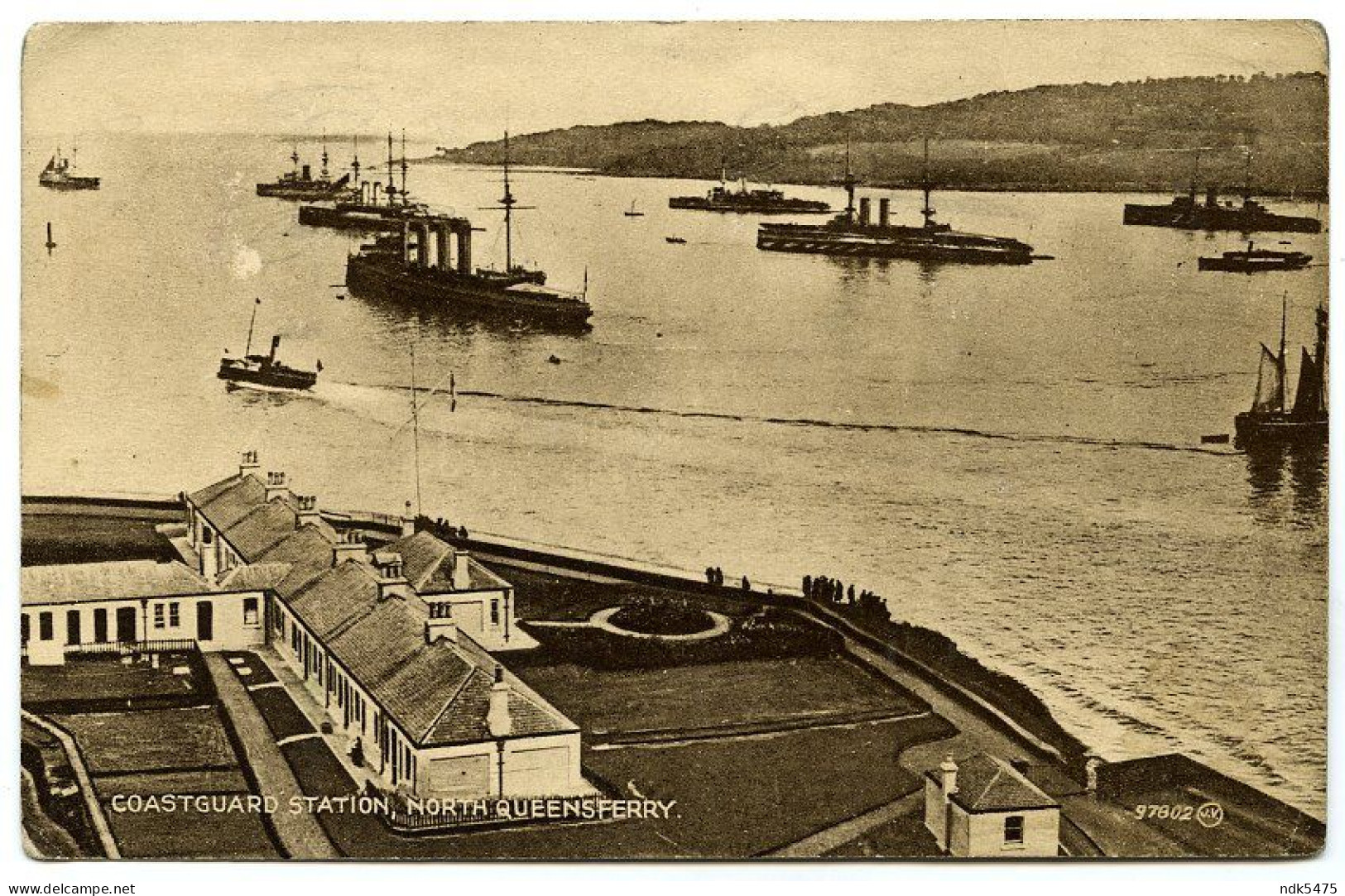 NORTH QUEENSFERRY, COASTGUARD STATION (AND NAVY FLEET) / SCARBOROUGH, FILEY ROAD, BRAMCOTE (BUCHAN) - Fife