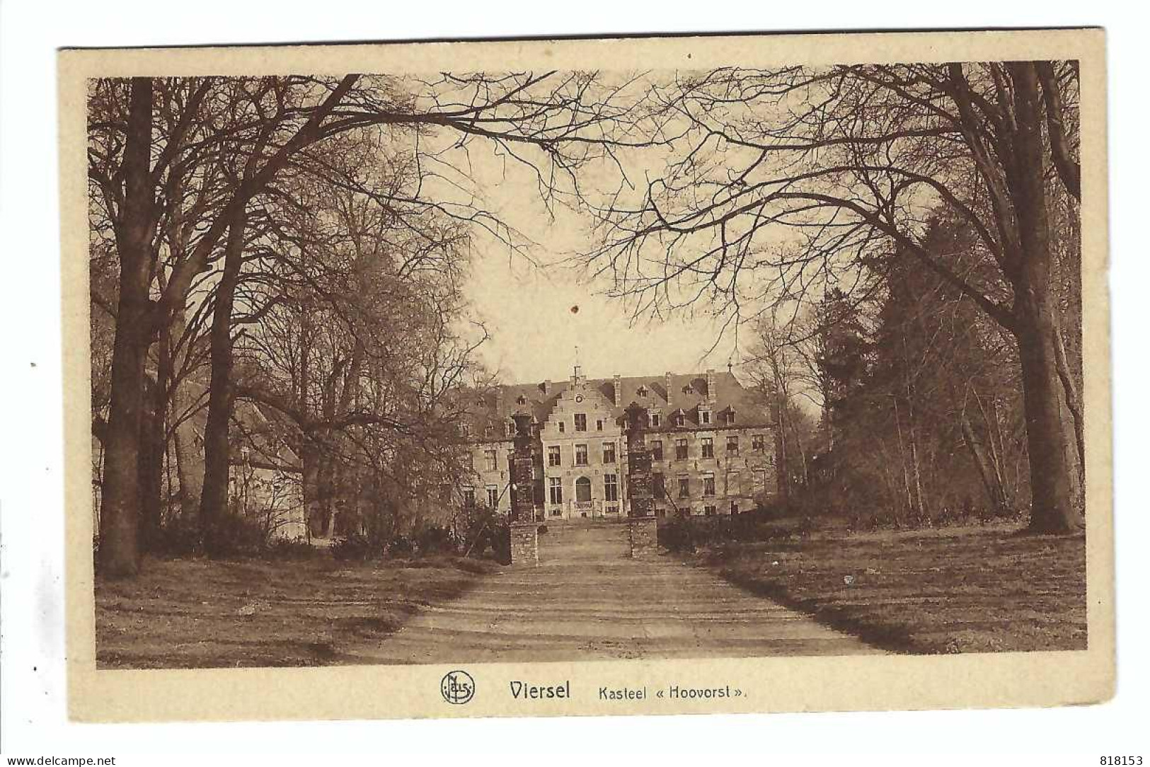 Viersel  -  Kasteel Van Hoovorst 1929 - Zandhoven