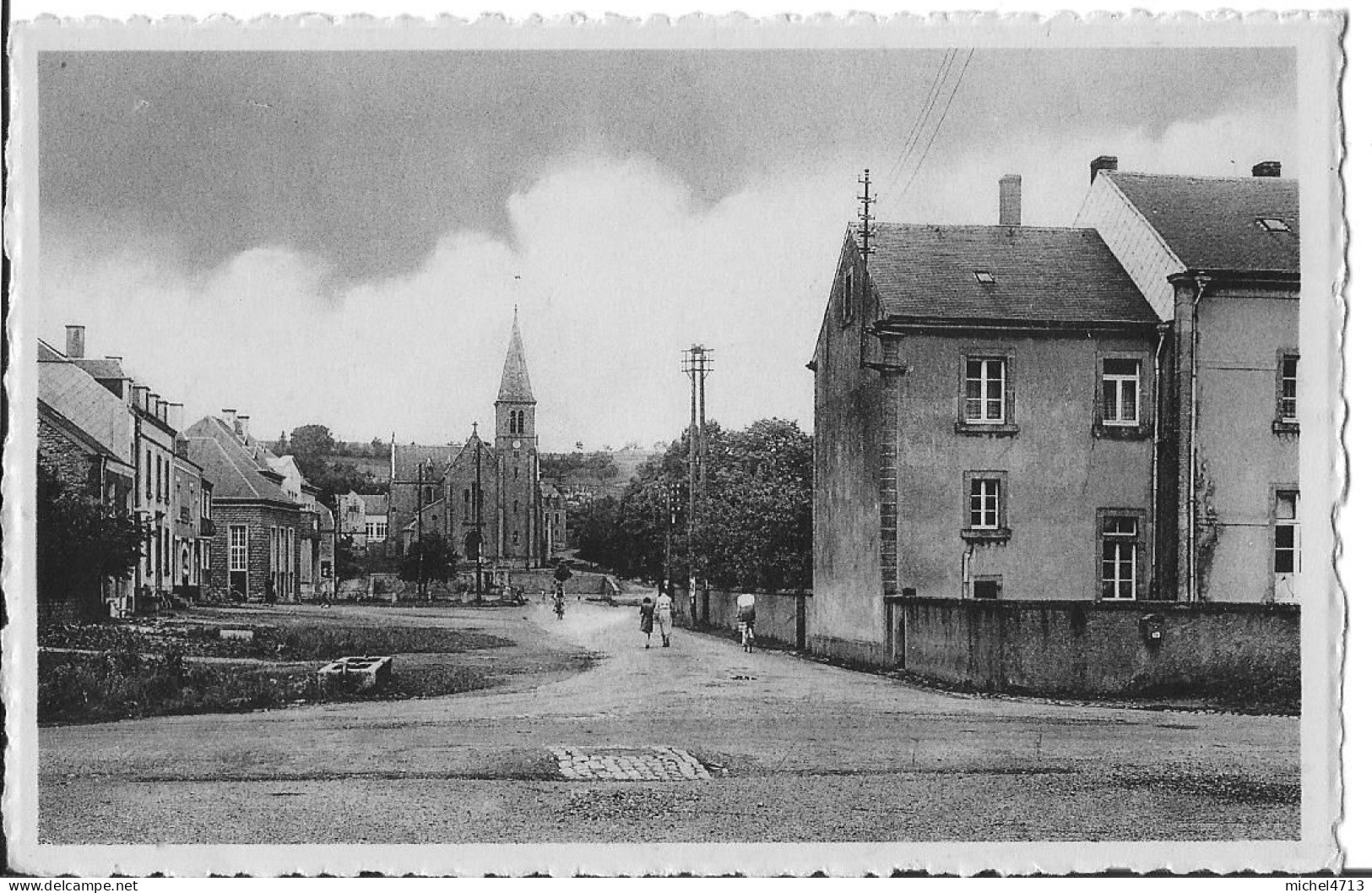 FONTAINE PONT ET EGLISE  4155 A - Musson