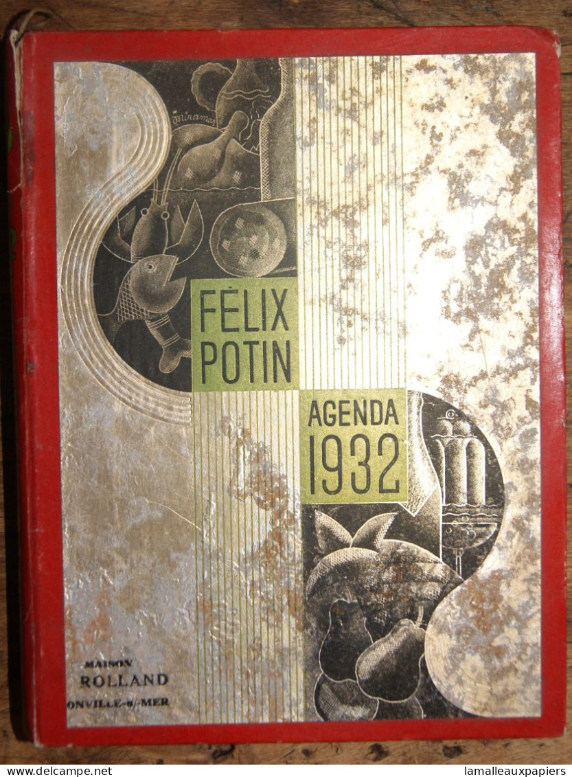 FELIX POTIN 1932 - Agende Non Usate