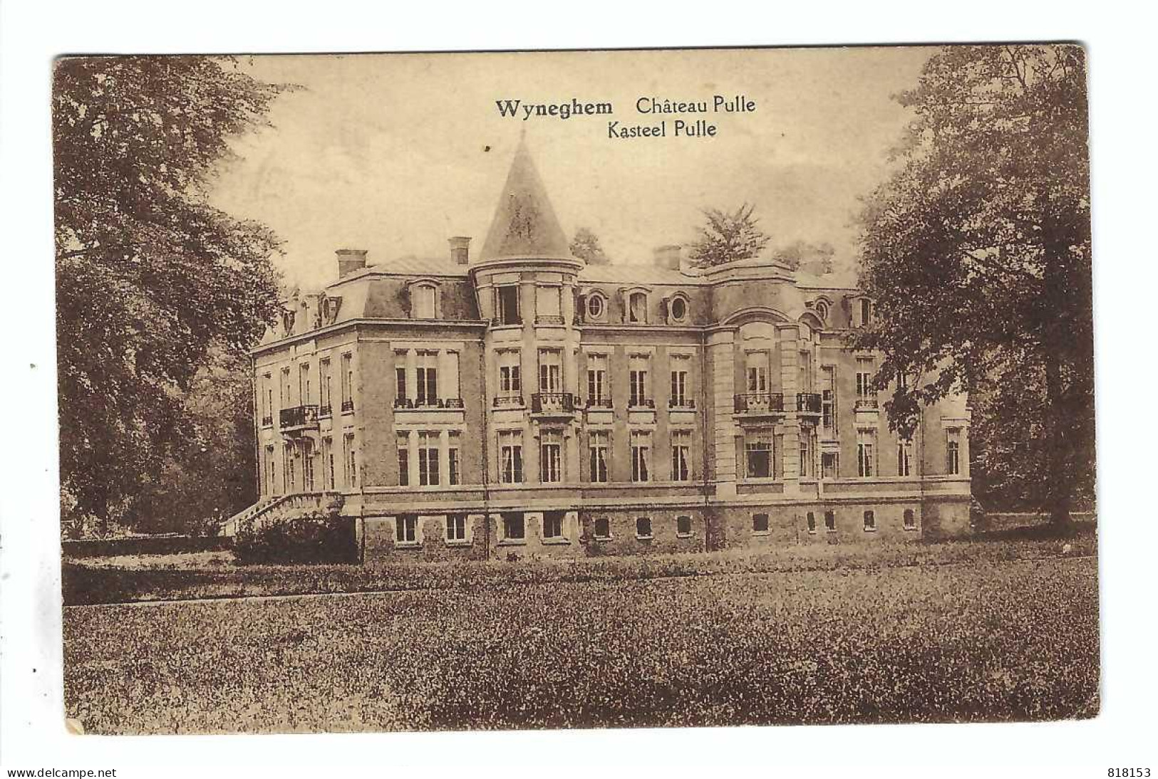 Wijnegem  Wyneghem    Château Pulle   Kasteel Pulle - Wijnegem