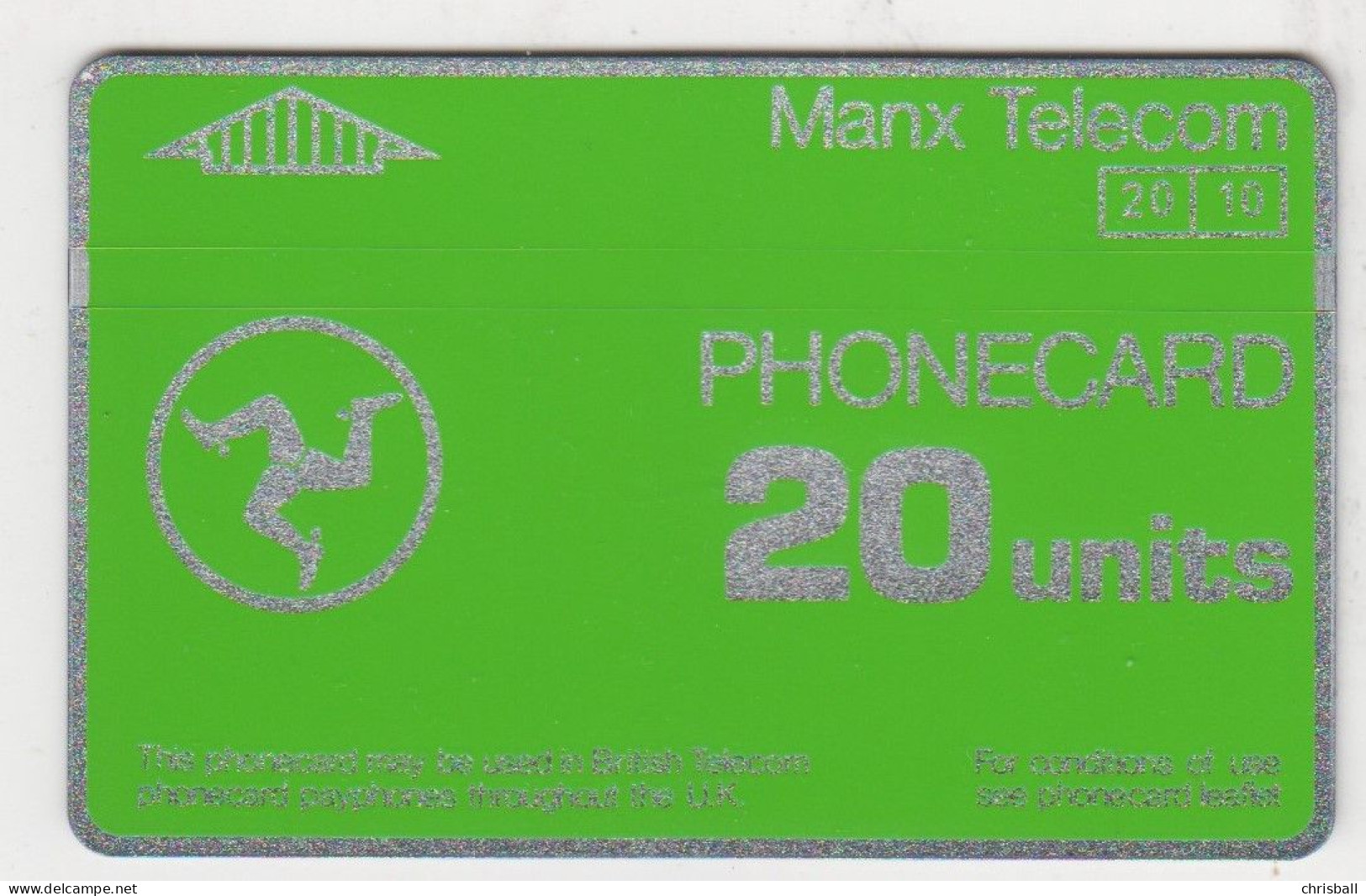 Isle Of Man   20unit Phonecard - Generic  Superb Mint  Code 741B - Isla De Man