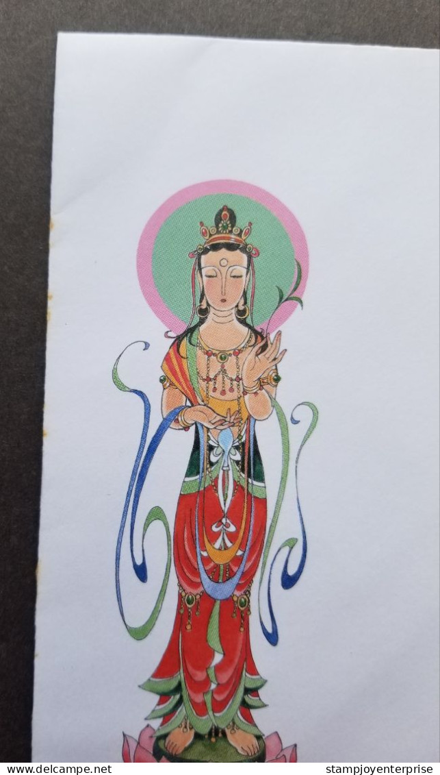 Macau Macao Legend And Myths Kun Iam 1995 Buddha Religious (FDC) *see Scan - Lettres & Documents