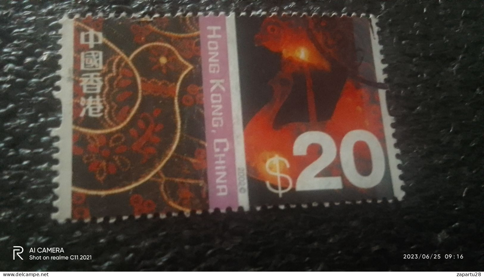 HONG KONG-2000-10           20$   .   USED - Used Stamps