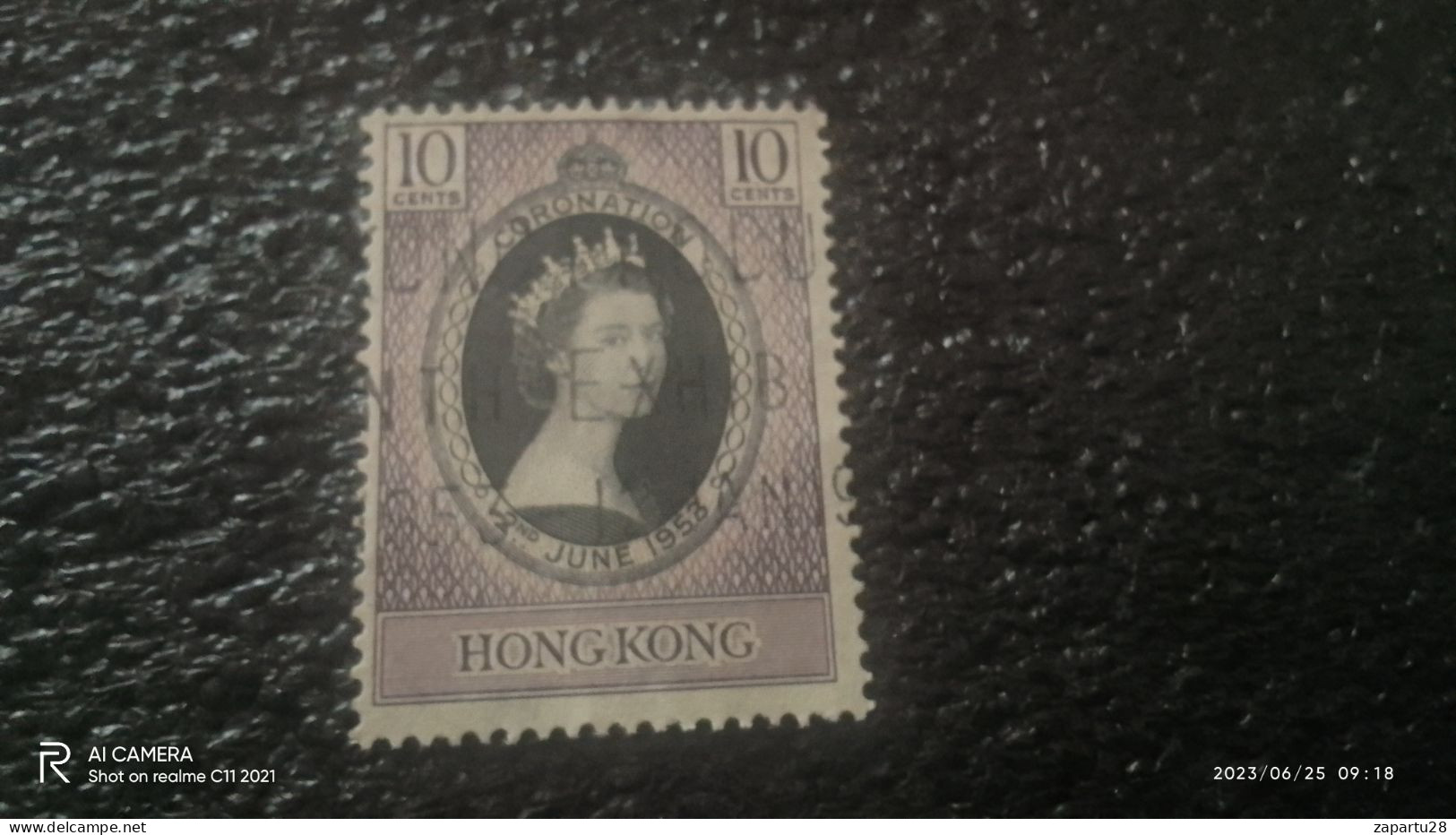 HONG KONG-1953          10C   .   USED - Used Stamps