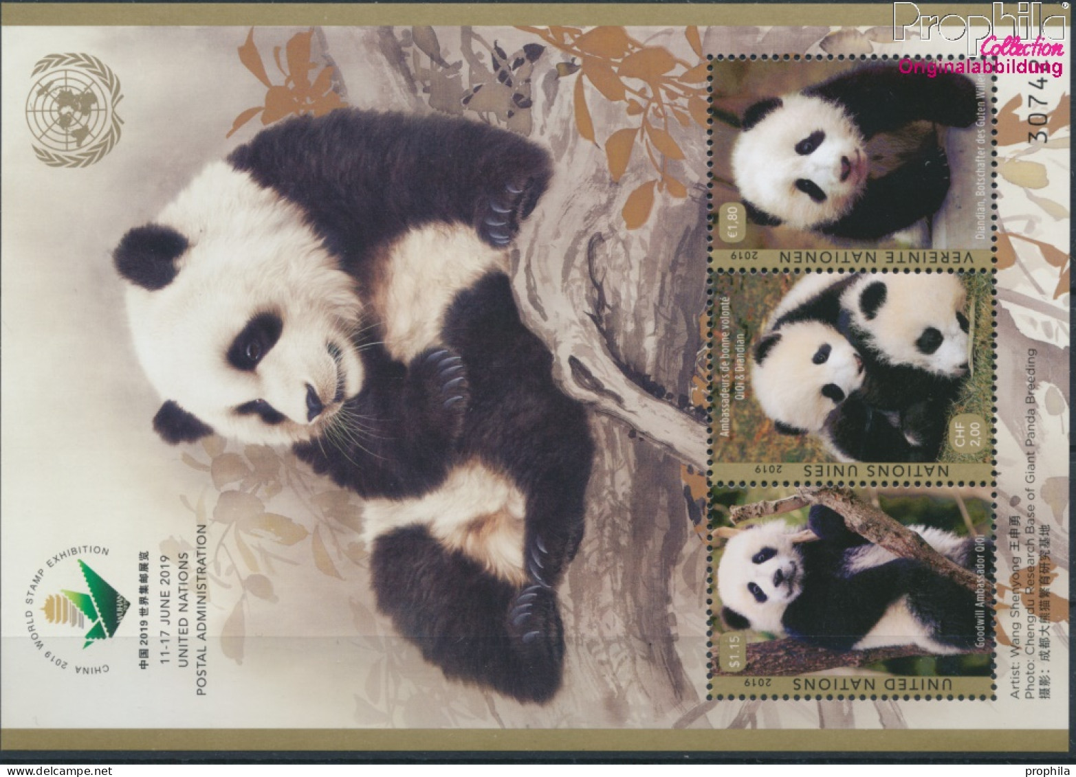 UNO - New York Block60 (kompl.Ausg.) Postfrisch 2019 Briefmarken Weltausstellung China (10115341 - Ungebraucht