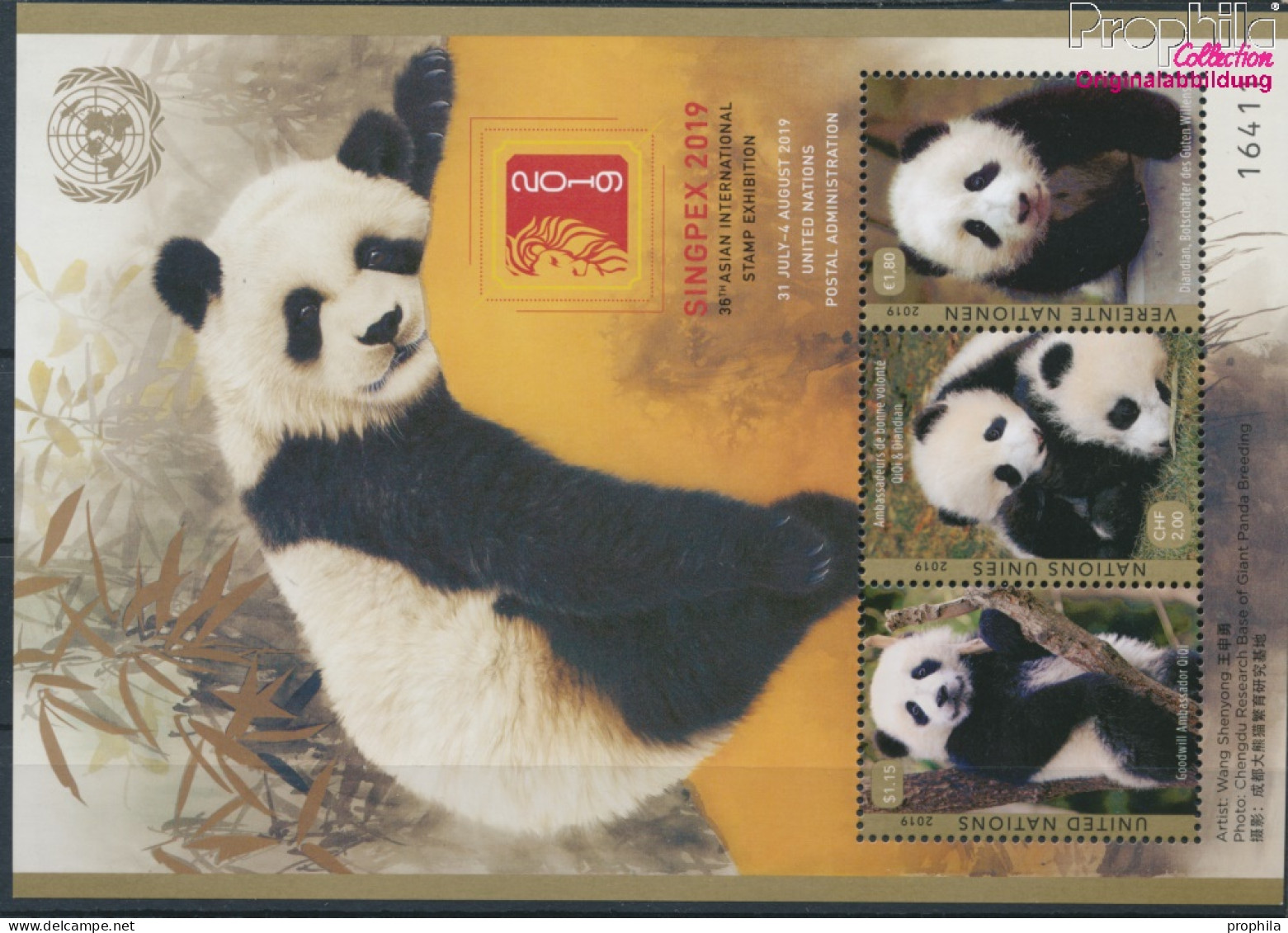 UNO - New York Block61 (kompl.Ausg.) Postfrisch 2019 Asiatische Briefmarkenausstellung (10115339 - Ongebruikt