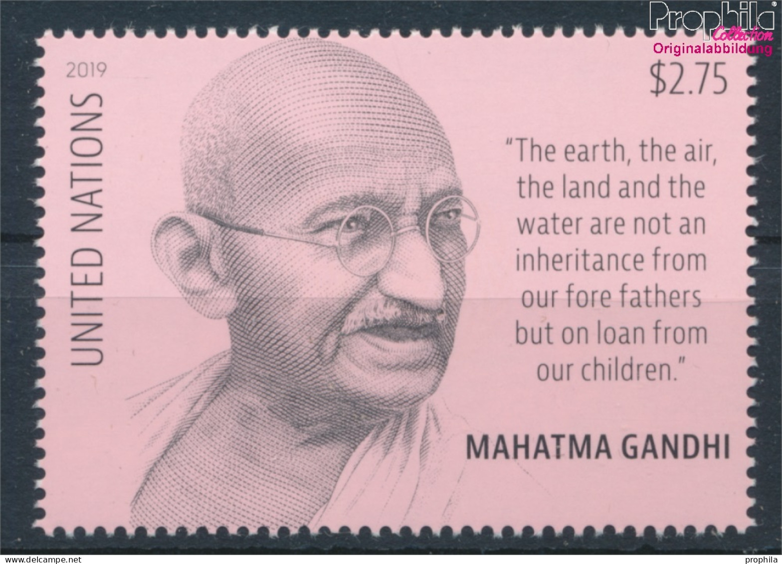 UNO - New York 1721 (kompl.Ausg.) Postfrisch 2019 Mahatma Gandhi (10115338 - Nuevos