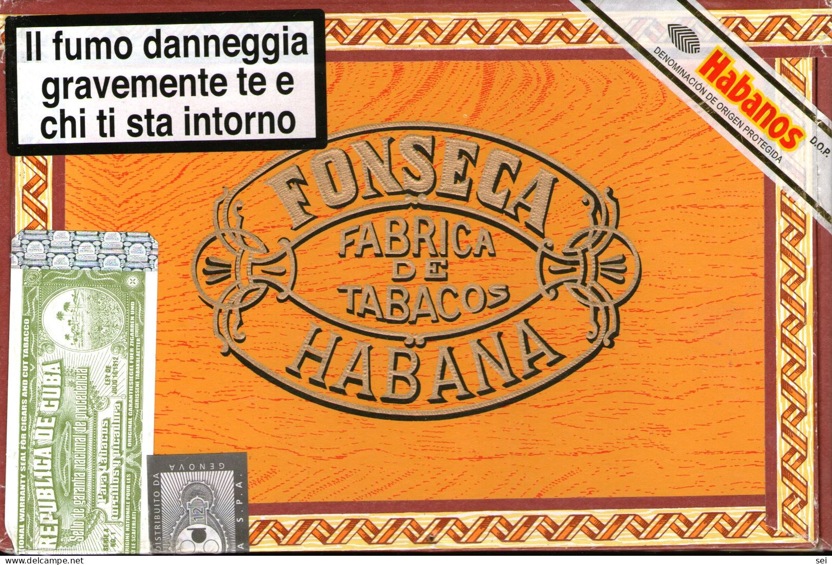 C 306 - Sigari Fonseca Habanos - Empty Cigar Cabinet