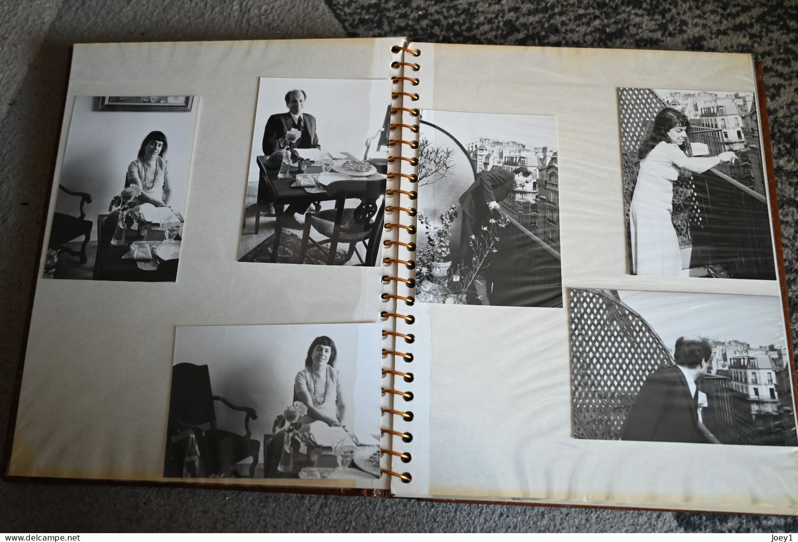 Album Photos Années 60 Et 70 En Noir Et Blanc 78 Photos - Albums & Collections