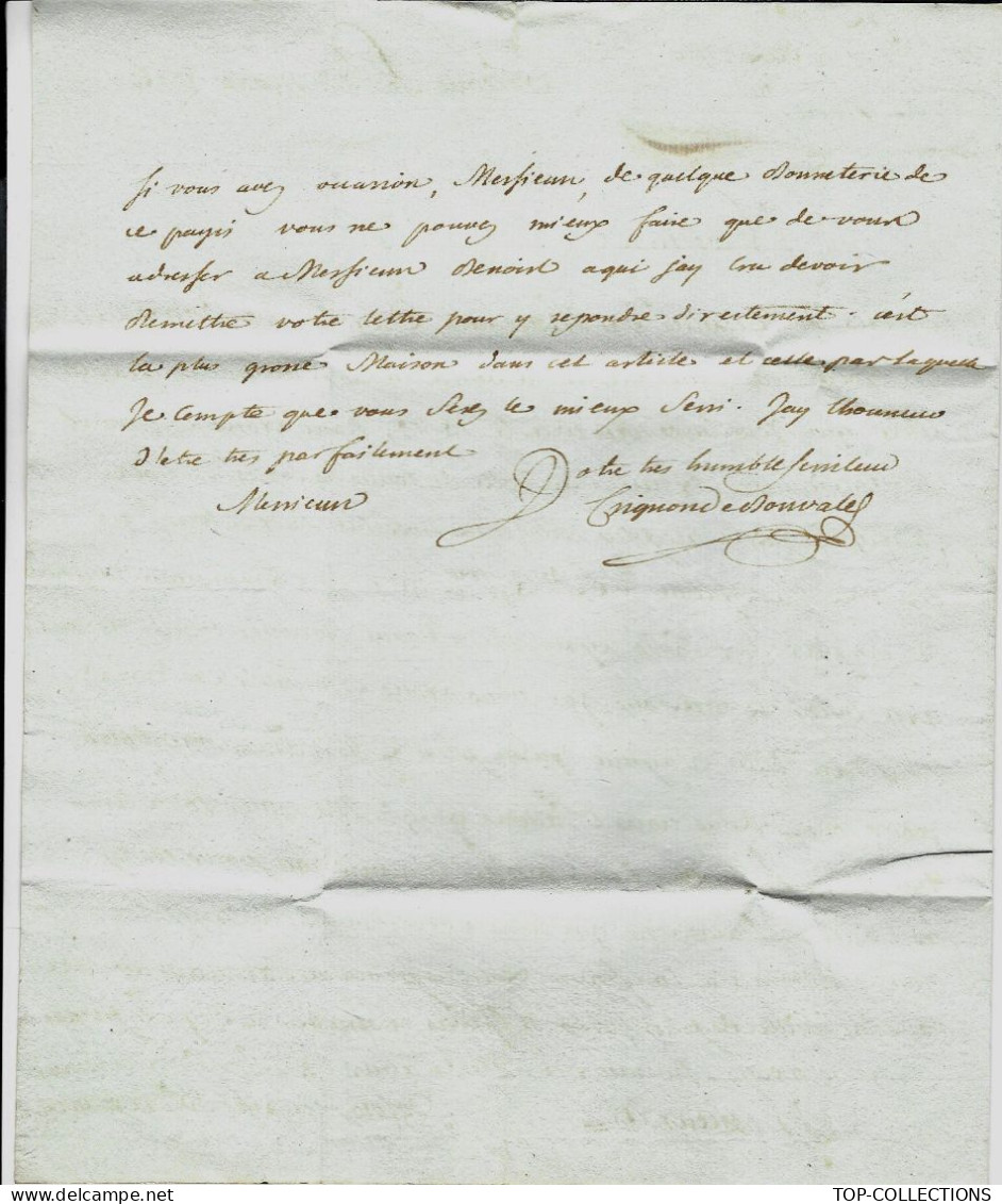 1776  MANUFACTURE ROYALE DE BONNETERIE  Loire Port Orléans à Orléans Benoist Héry => Roux Frères Négociants à Marseille - ... - 1799