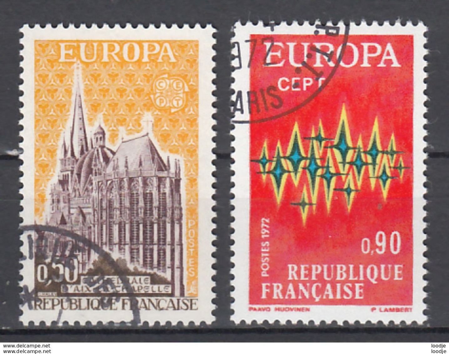 Frankrijk   Europa Cept 1972 Gestempeld - 1972