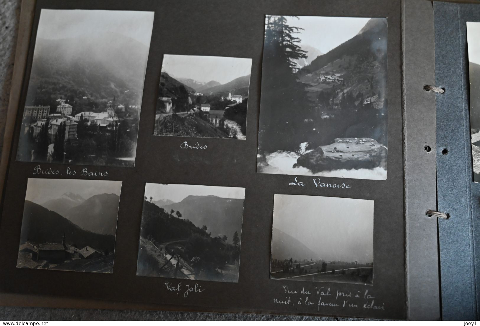 Album Photos Années 20 Montagnes Alpes Moutiers Val D Isère St Marcel La Vanoise Val Joli..italie,Venise Magnifique - Albumes & Colecciones