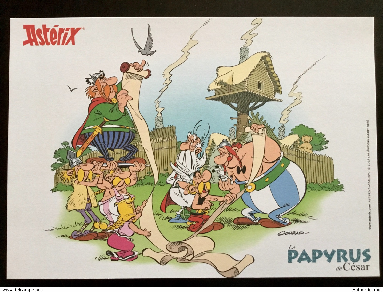 Le Papyrus De César (Astérix Et Obélix) - Ex-libris De Ferri Et Conrad - Illustratori A - C