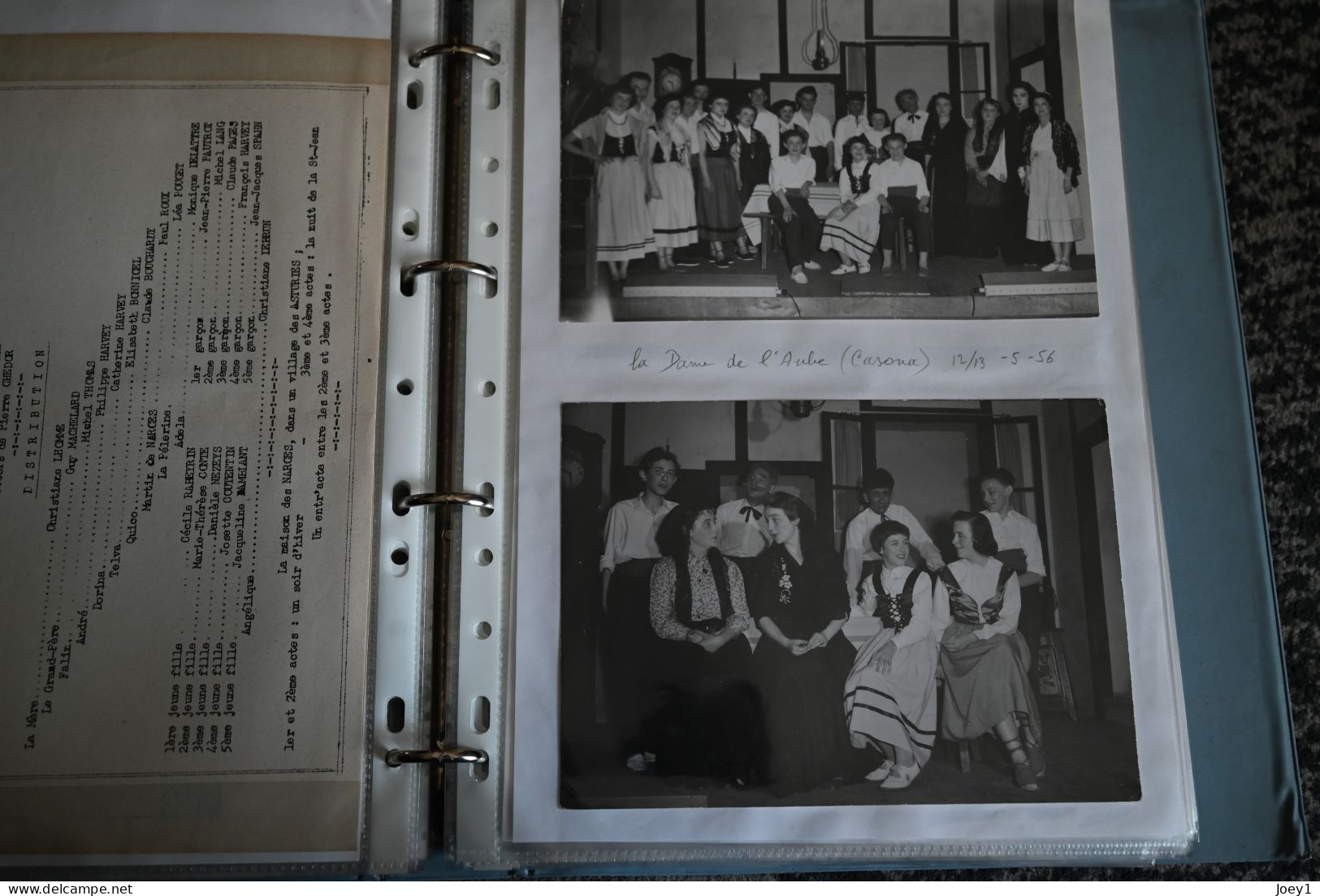 2 Albums magnifique,histoire d une troupe de Théatre de 1950 à 1968 photos 13/18