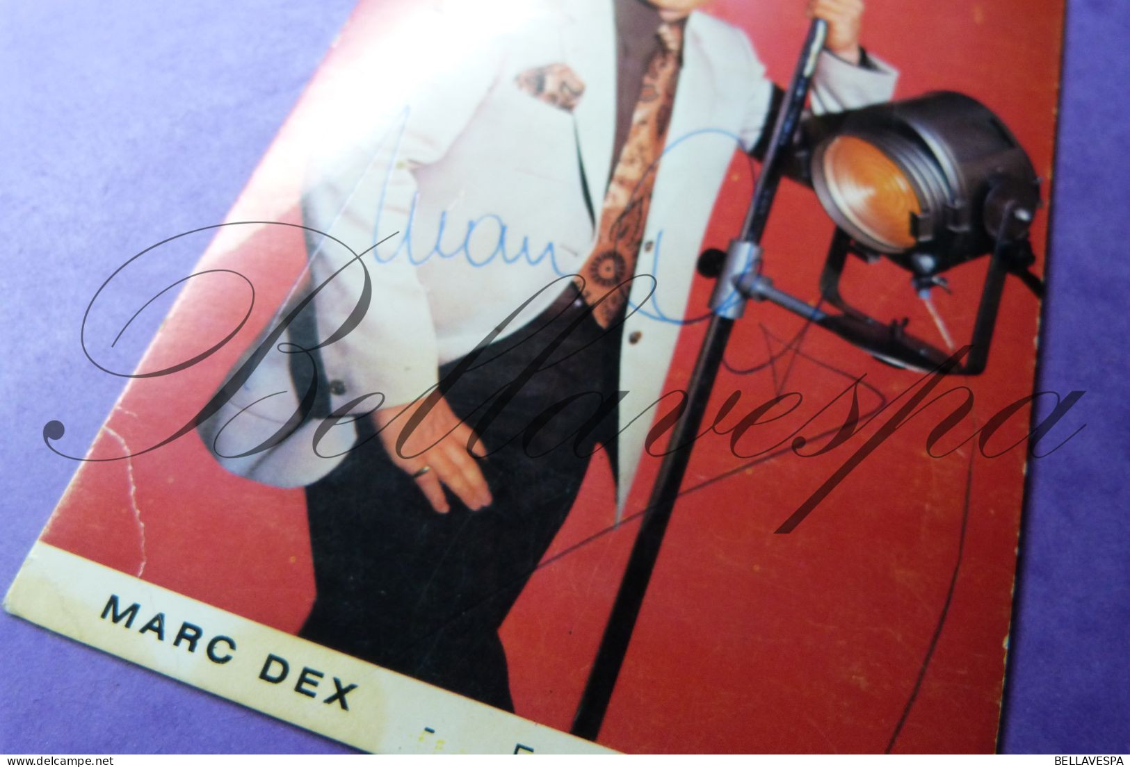 Marc DEX Gesigneerd  X 3 Stuks Regio RETIE - Musique Et Musiciens