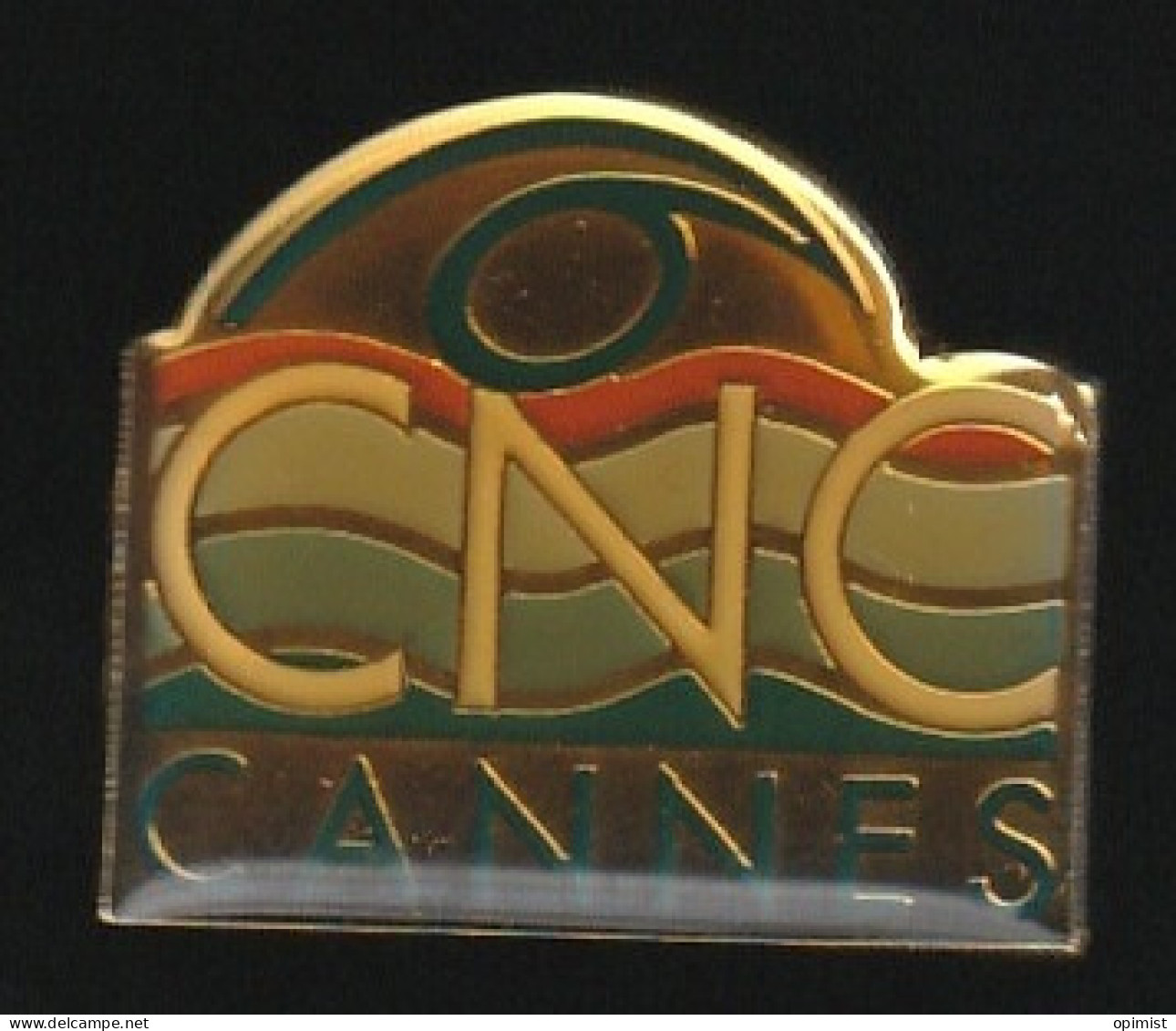 76652- Pin's-. Le Cercle Des Nageurs De Cannes. Natation. - Nuoto