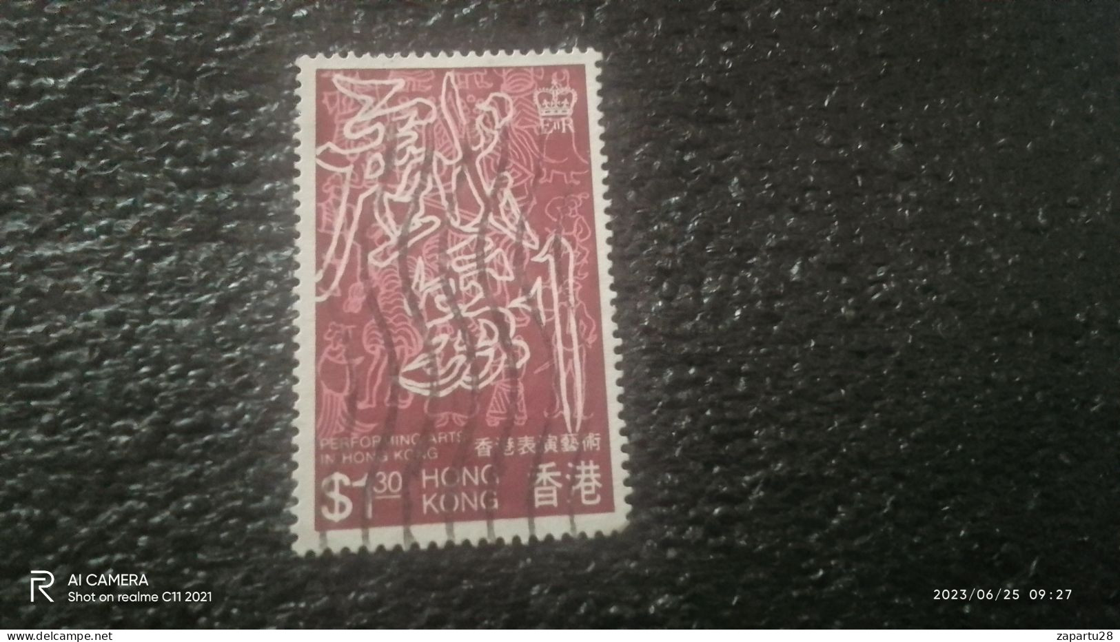 HONG KONG-1980-00        . 1.30$              USED - Oblitérés