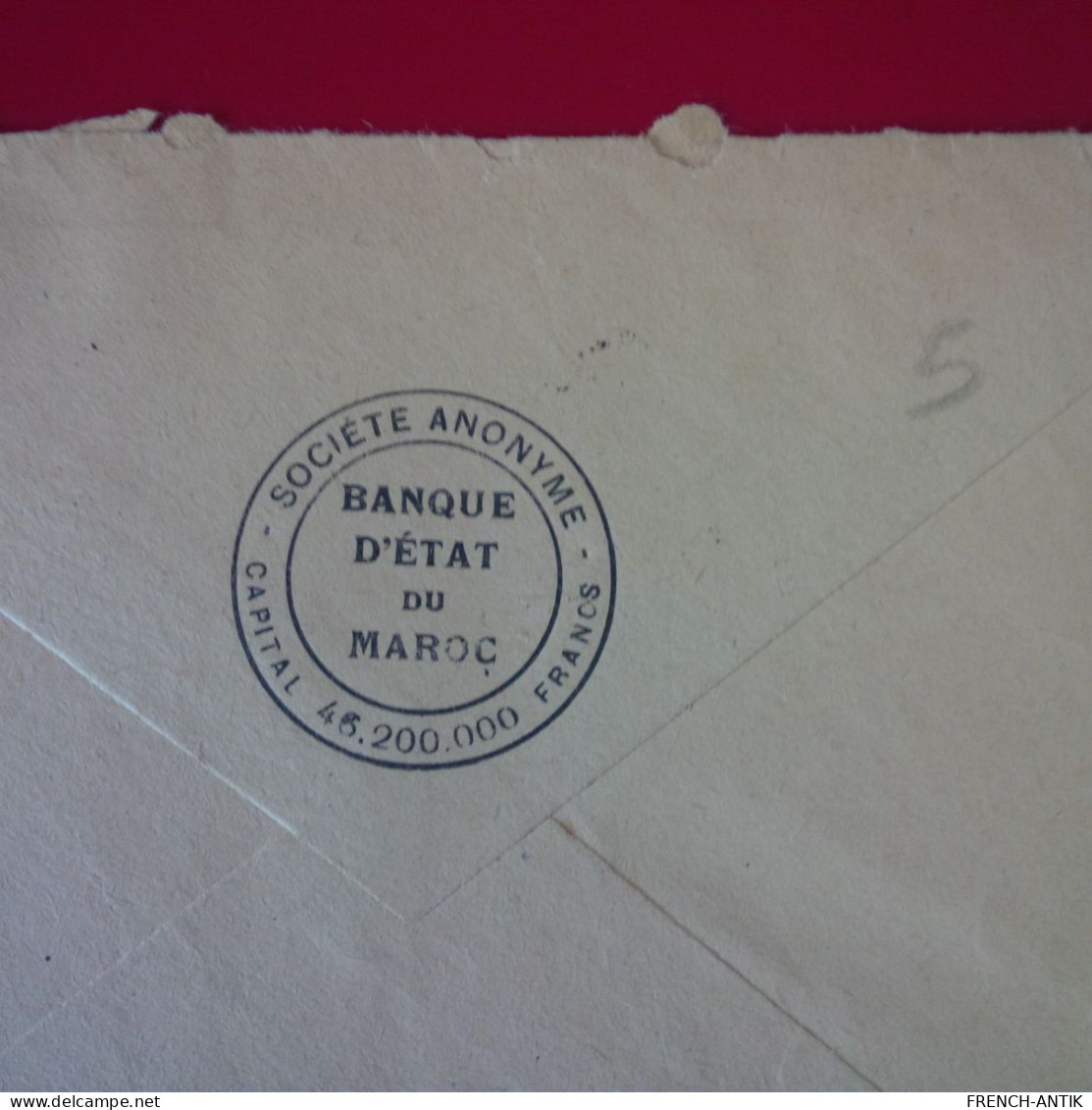 LETTRE MAROC TANGER POUR TROYES PAR AVION - Lettres & Documents