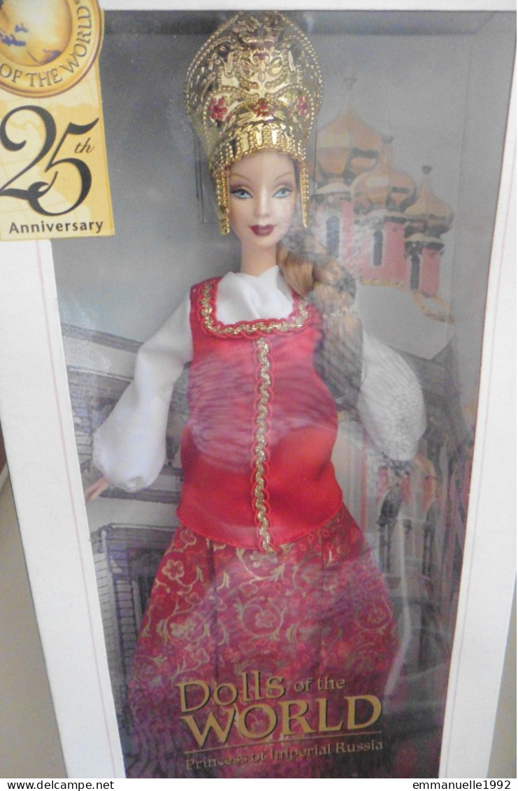 Neuf - Barbie Princess Of Imperial Russia 2004 Dolls Of The World Pink Label Mattel Russe Russie Impériale - Barbie