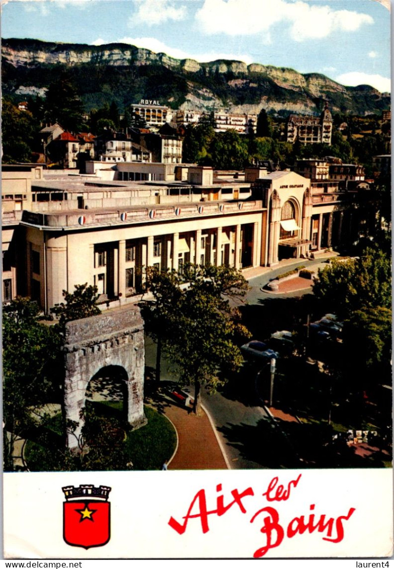 (4 R 36)  France - Thermes De Aix Les Bains  (posted 1967) - Santé