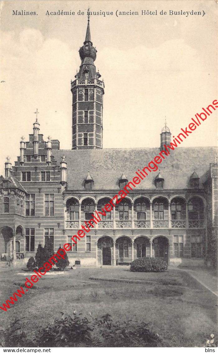 Malines - Académie De Musique Ancien Hôtel De Busleyden - Mechelen - Malines