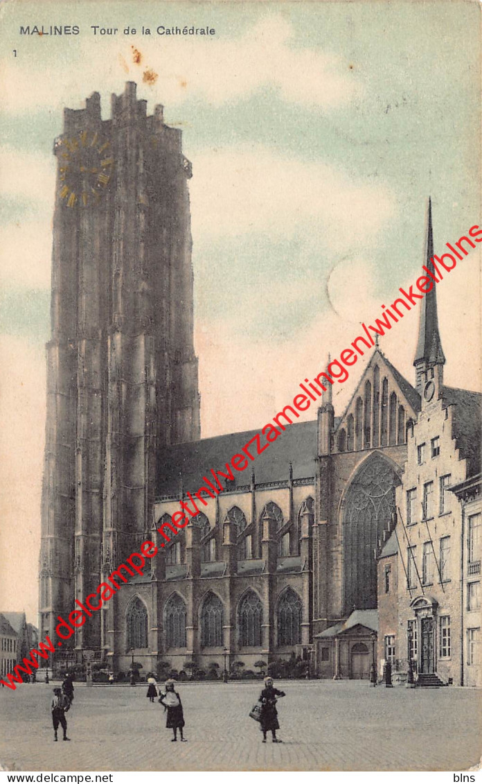 Malines - Tour De La Cathédrale - Mechelen - Malines