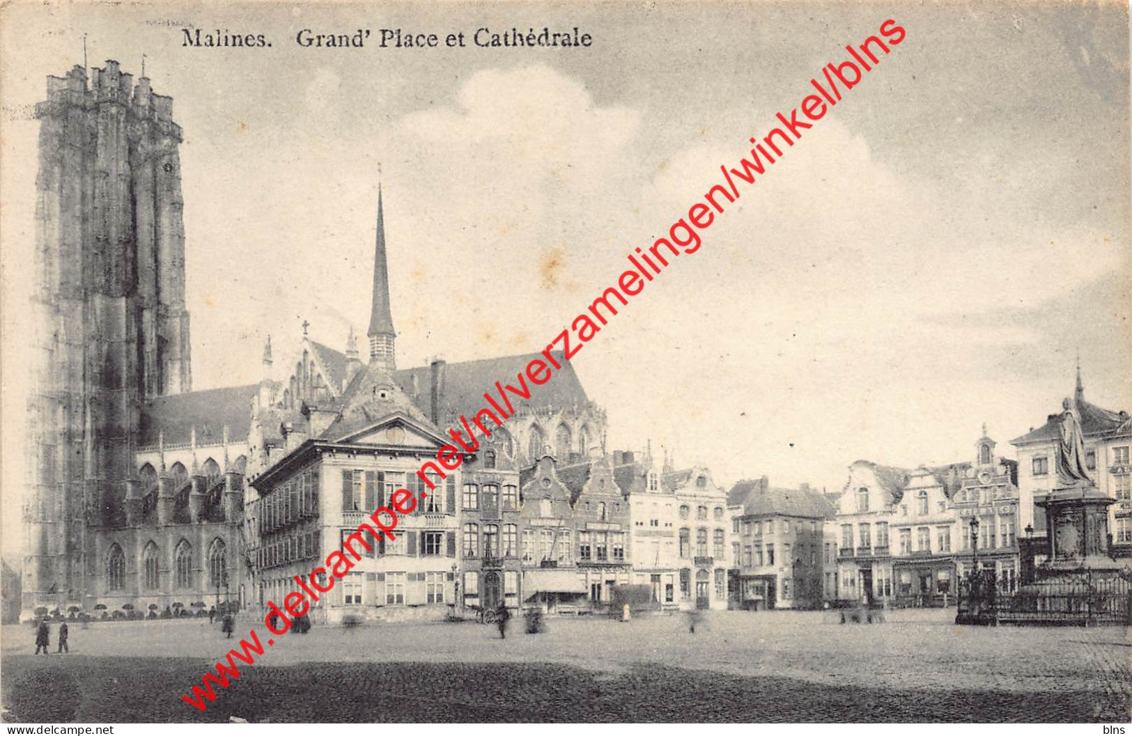 Malines - Grand'Place Et Cathédrale - Mechelen - Malines
