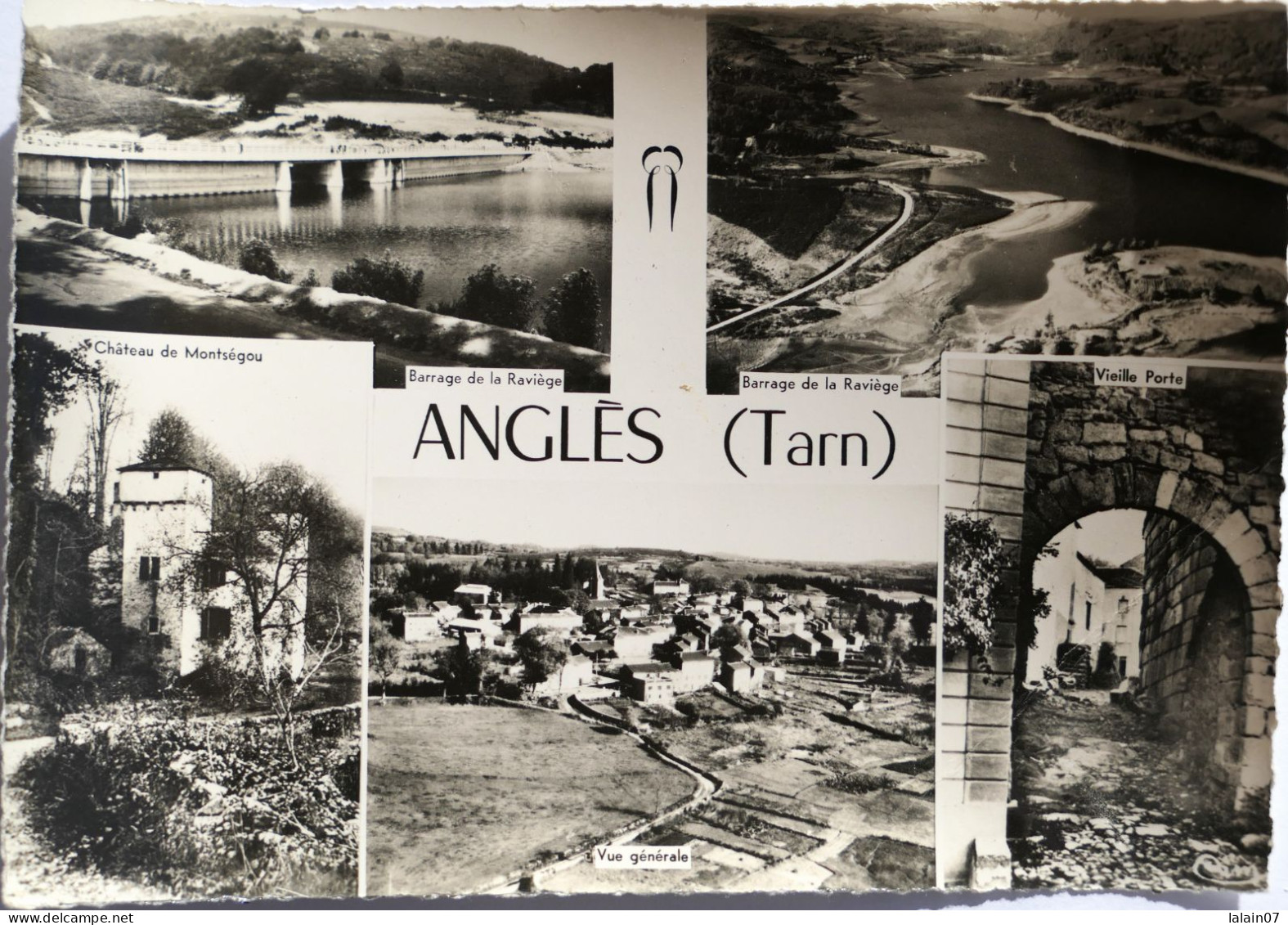 Carte Postale : 81 : ANGLES : Multivues, - Angles