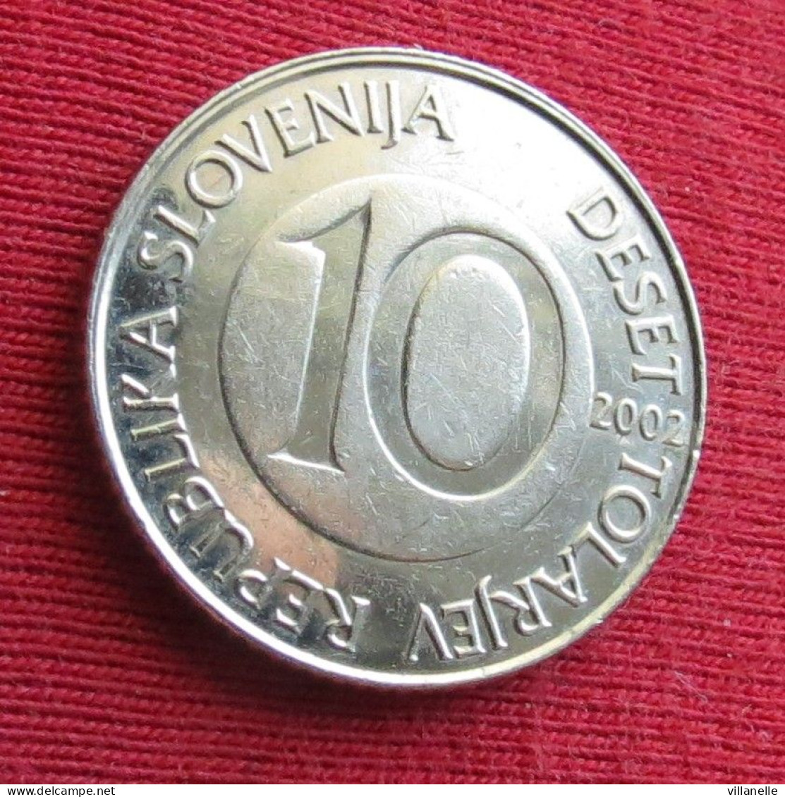 Slovenia 10 Tolarjev 2002 KM# 41 Lt 972 *V2T Eslovenia Slovenija Slovenie - Slovenië