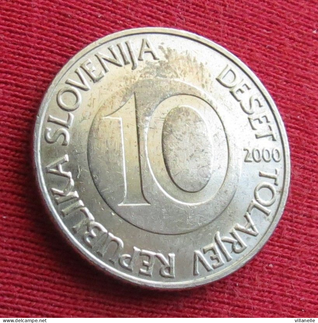 Slovenia 10 Tolarjev 2000 KM# 41 Lt 973 *V1T Eslovenia Slovenija Slovenie - Slovenië