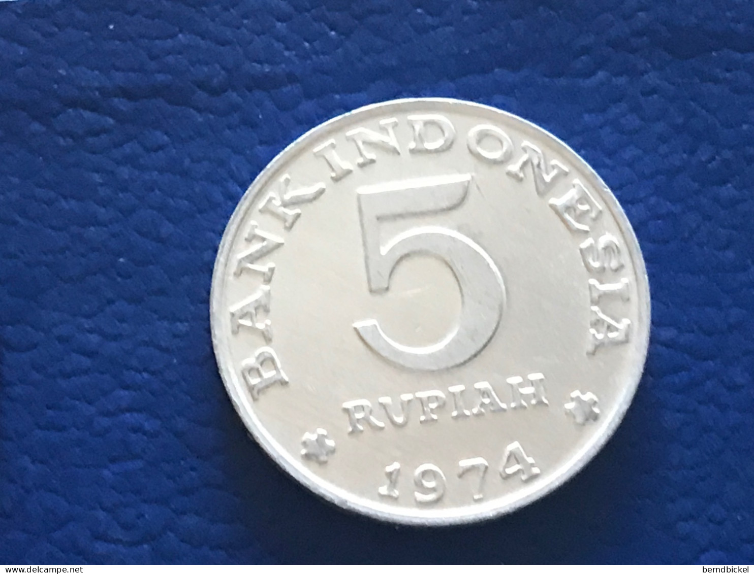 Münze Münzen Umlaufmünze Indonesien 5 Rupien 1974 FAO - Indonésie