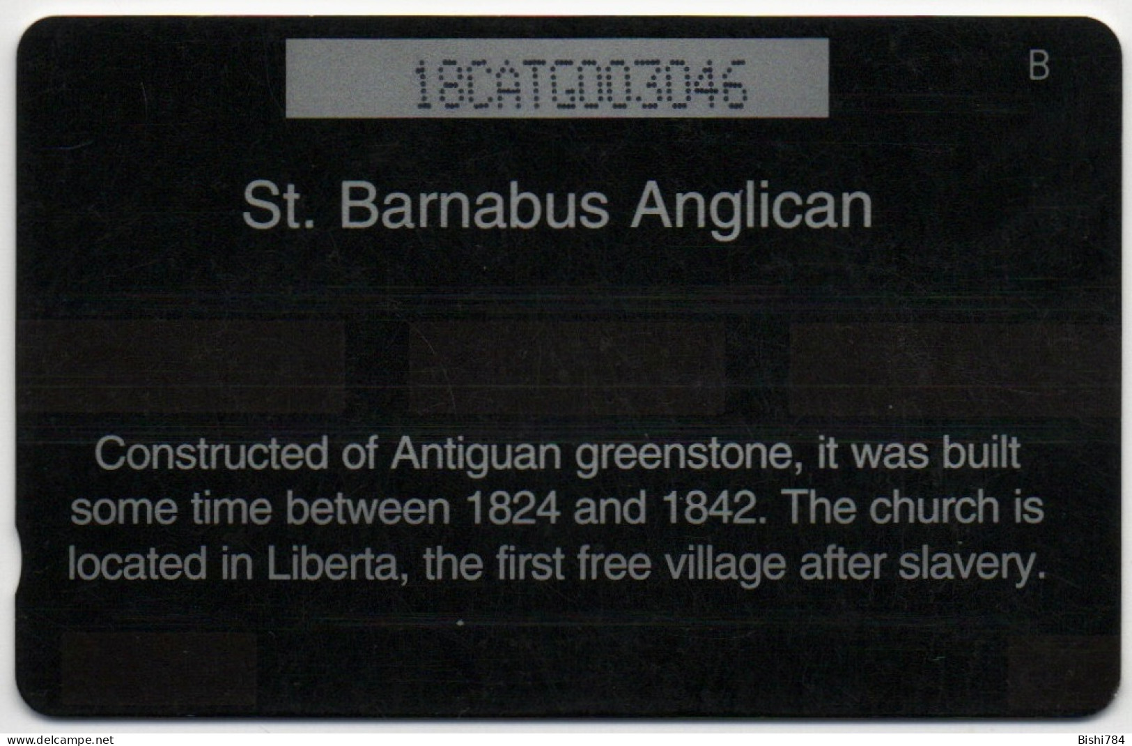 Antigua & Barbuda - St. Barnabus Anglican - 18CATG - Antigua U. Barbuda