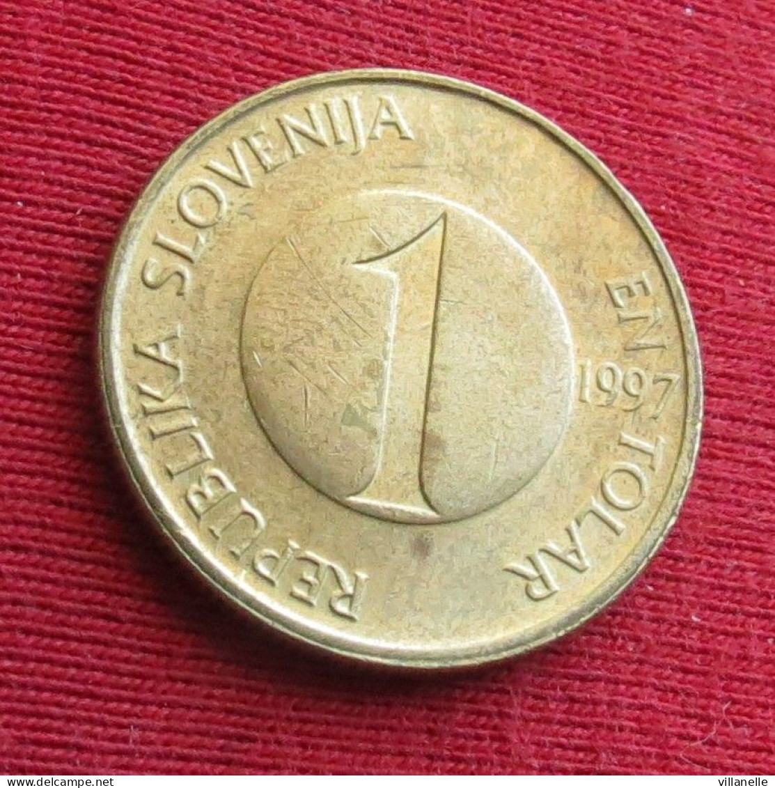 Slovenia 1 Tolar 1997 KM# 4 Lt 976 *V1T Eslovenia Slovenija Slovenie - Slowenien