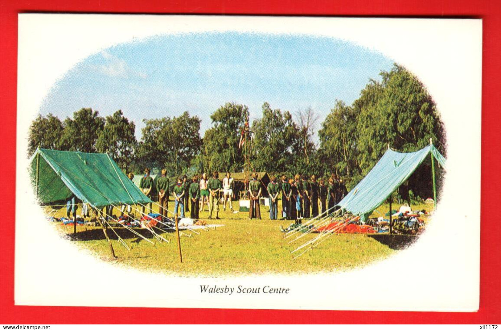 ZVK-40 Walesby Scout Centre  Eclaireurs Camping. Attention, Postcard Format, But Not A Postcard. Not Used - Scoutisme