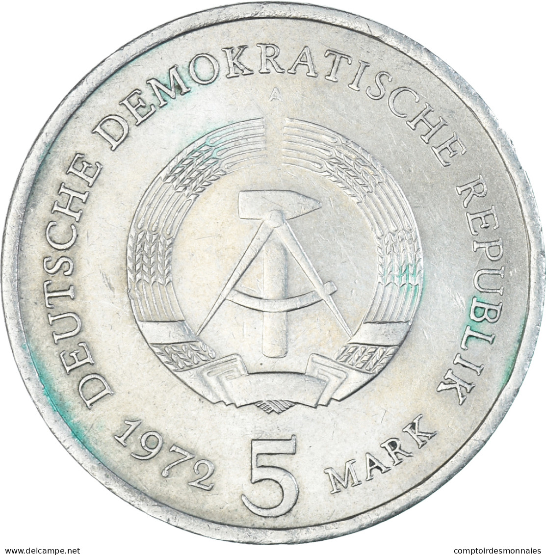 Monnaie, Allemagne, 5 Mark, 1972 - 5 Mark