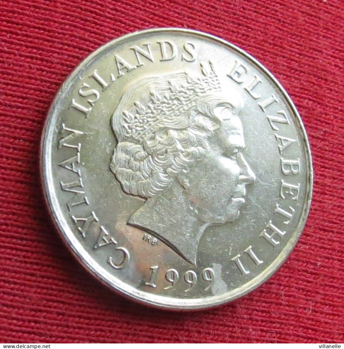 Cayman Islands 25 Cents 1999 KM# 134  Lt 980 *V1T  Iles Caymans Caiman Caimão Cent - Cayman (Isole)