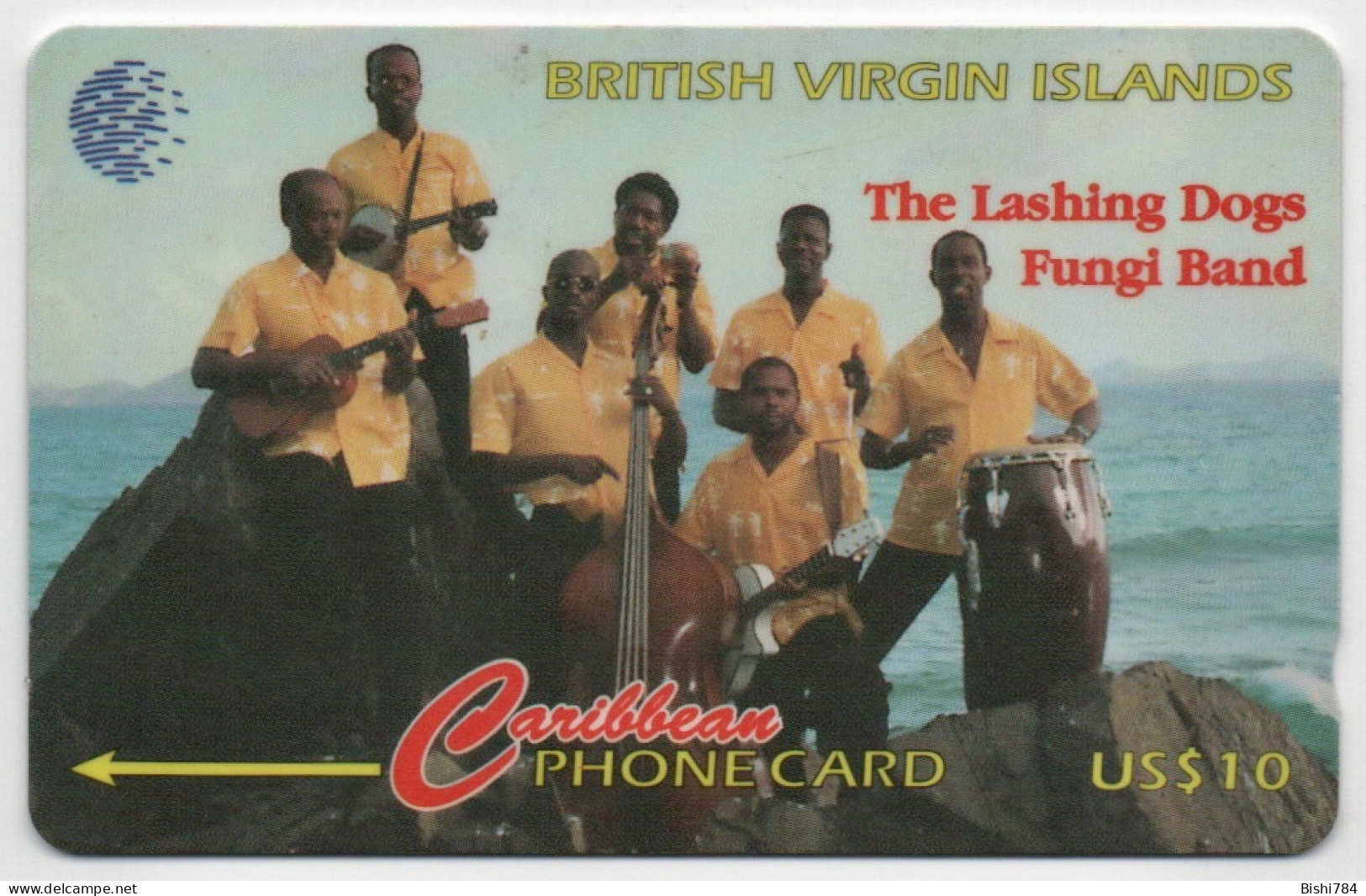 British Virgin Islands - Lashing Dog Fungi Band - 103CBVC (with Ø) - Vierges (îles)