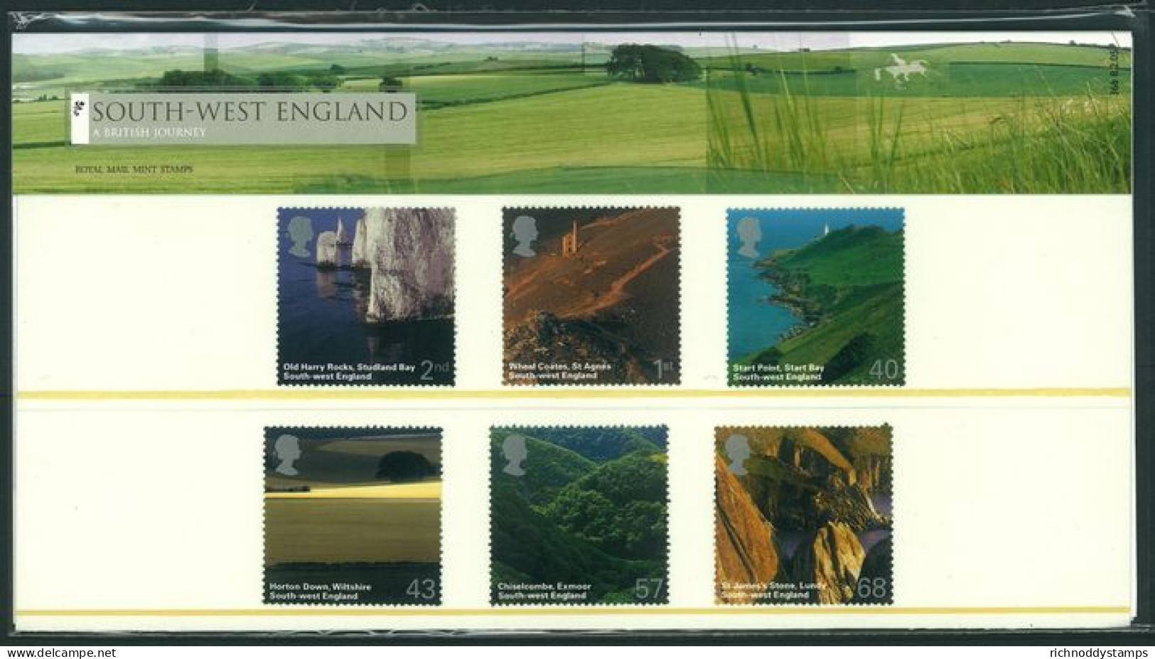 2005 A British Journey: South West England Presentation Pack. - Presentation Packs