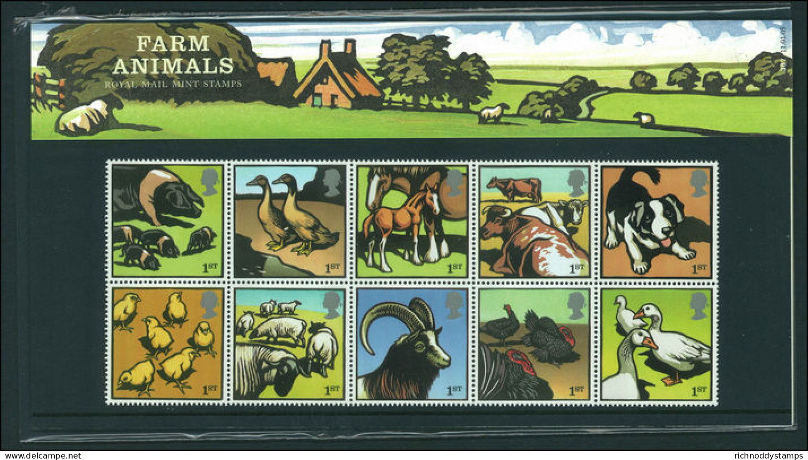 2005 Farm Animals Presentation Pack. - Presentation Packs