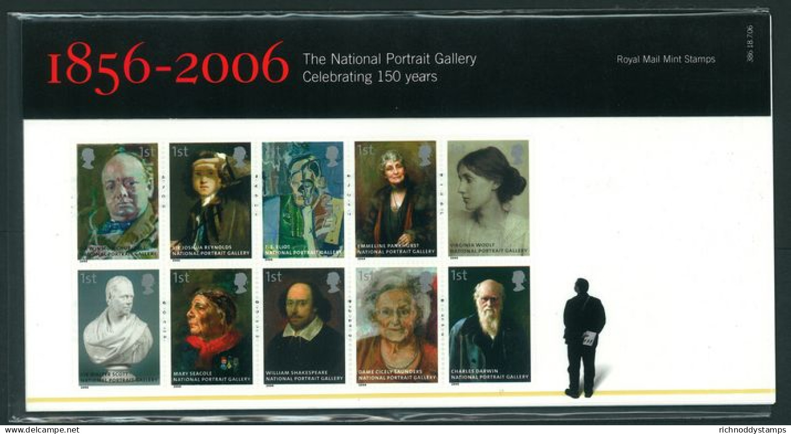 2006 National Portrait Gallery Presentation Pack. - Presentation Packs