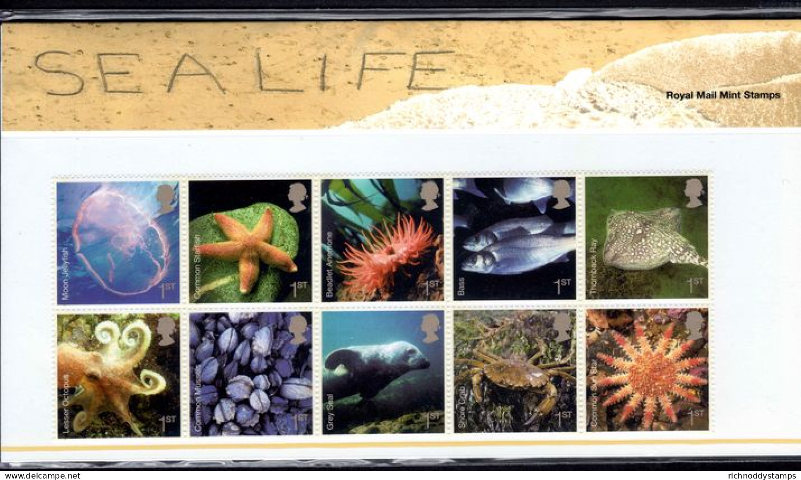 2007 Sea Life Presentation Pack. - Presentation Packs