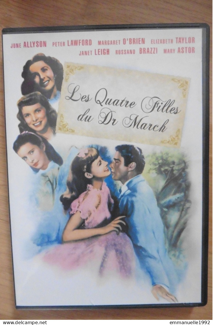 DVD Les Quatre Filles Du Dr March 1949 Avec Liz Taylor June Allyson Janet Leigh Peter Lawford Margaret O'Brien - Classiques