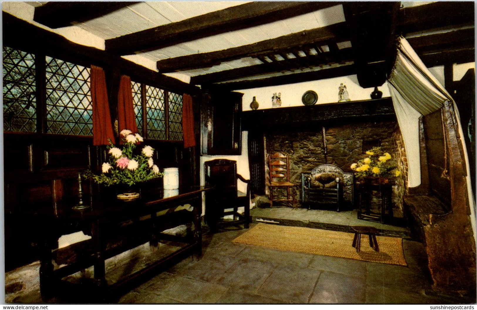 England Stratford On Avon Ann Hathaway's Cottage Living Room - Stratford Upon Avon