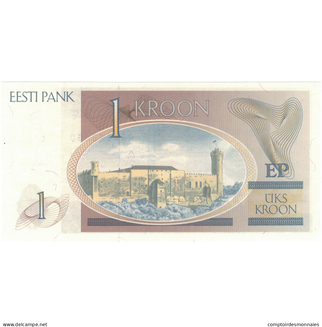 Billet, Estonia, 1 Kroon, 1992, NEUF - Estonia