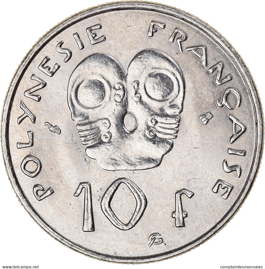 Monnaie, Polynésie Française, 10 Francs, 1996 - Frans-Polynesië